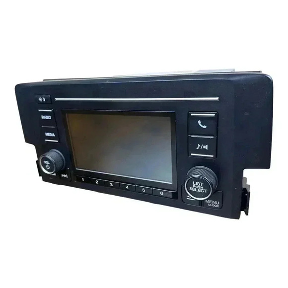 2016-2017 HONDA CIVIC RADIO RECEIVER DISPLAY SCREEN 5" BLUETOOTH 39100-TBG-A11 - Picture 9 of 9